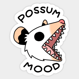 Possum Mood Sticker